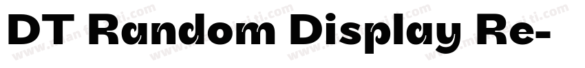 DT Random Display Re字体转换